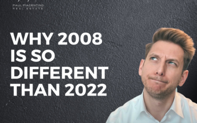 3 Reasons Why 2022 is so different than 2008